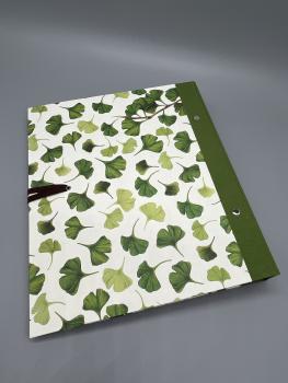 Ringbuch Planer A5 grün Rückseite